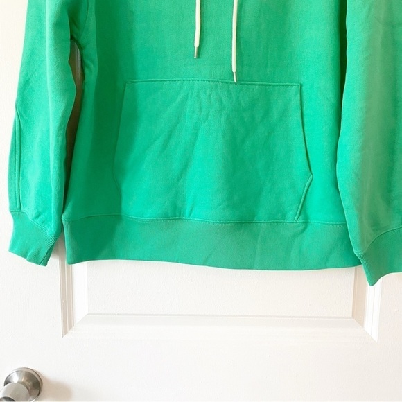 EVERLANE The Track Popover Hoodie Mint Green NWT - Picture 6 of 10